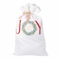 Joy to the World Cotton Santa Sack