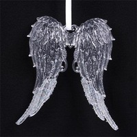 Angel Wing Tree Ornament 15cm