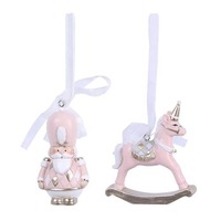 Rocking Horse or Nutcracker Orn 7cm