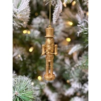 Nutcracker Ornament Gold 13cm