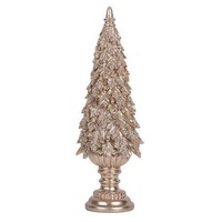 Champagne Polyresin Tree 12x12x37.5