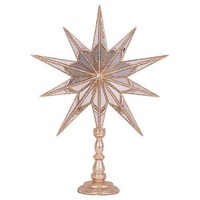Star Mirror Snowflake Table Top Deco