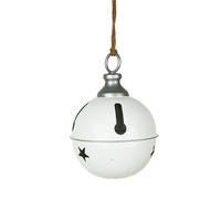 White Bell with Silver Cap
