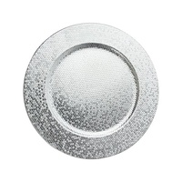 Charger Plate - Silver 33cm