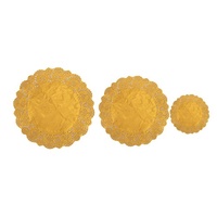 Paper Foil Doilies - Multiple Sizes