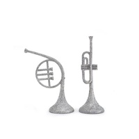 15cm Trombone Silver
