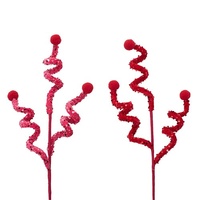 Pink Sequin Swirl Pick