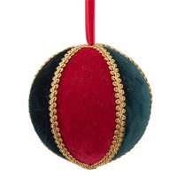 Green &amp; Red Velvet Ball