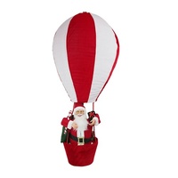 150cm Collapsible Santa in Hot Air Balloon..