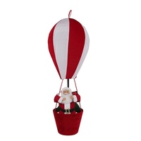 110cm Collapsible Santa in Hot Air Balloon..