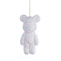 25cm Sparkly Teddy Bear Ornament