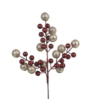 Burgundy &amp; Champagne Berry Bunch 40cm
