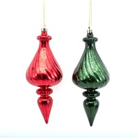 Red or Emerald Finial 
