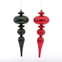 Red or Emerald Finial