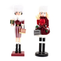 38cm Chic Lady Nutcrackers