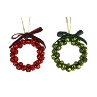 Red or Green Bell Wreath