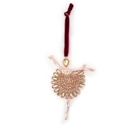 Crystal Ballerina - Amber 11cm