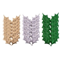 6Pc Holly Berry Motif