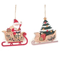 Sleigh Ornament 15cm