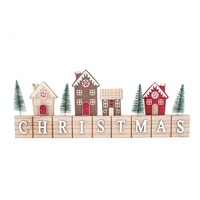 Christmas Sign 40x15x2cm MDF