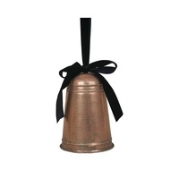 Antique Rose Metal Bell 15x24cm