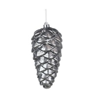 Gunmetal Pinecone 13x25cm