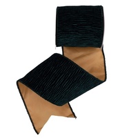 Emerald Velvet Ribbon with Gold