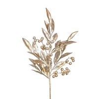 60cm Gold Berry Stem