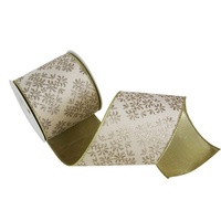 Ivory Velvet Bow with Champagne 