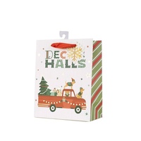 Deck The Halls Gift Bag 18x23x10cm