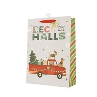 Deck The Halls Gift Bag 30x42x12cm