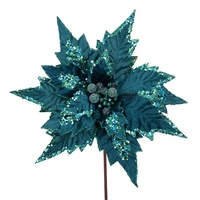 Azure Poinsettia 27cm