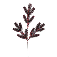 Cherry Red Pine Stem 63cm