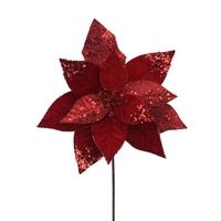 Velvet Poinsettia 30cm