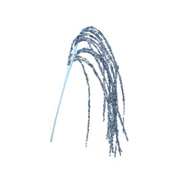 Blue Denim Glitter Drop 85cm