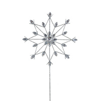 Star Tree Topper with Jewels 20cm