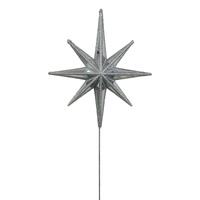 Tree Topper Mirror Silver