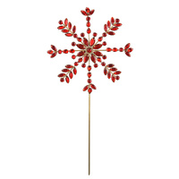 Snowflake Tree Topper 19x40cm