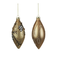 Champagne Glass Finials 6x13cm