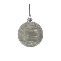 10cm Diamante Bauble