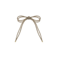 Diamante Double Bow Champagne
