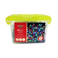 600 LED Fairy Lights Multi