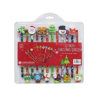 Pencil/Eraser Set 12pc