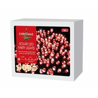Solar LED Fairy 100 Red