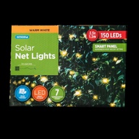 Solar Net Light 150pc Warm White
