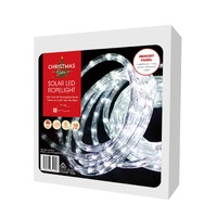 Solar LED Ropelight 10m White