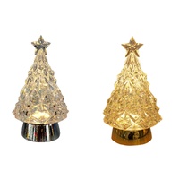 LED Water Globe Trees 2 Assorted..