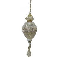 Crusted Finial Drop