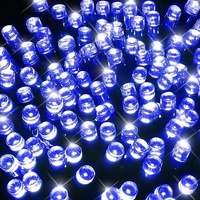 200 LED Fairy Lights Blue