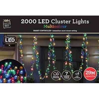 LED Cluster Lights 2000 Multi
